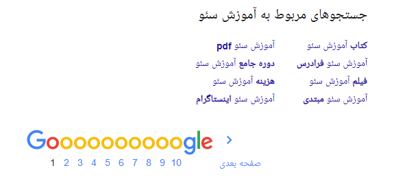 چگونه از جستجوهای مرتبط گوگل استفاده کنیم؟